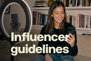 Influencer guidelines